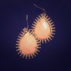 Kendra Scott Earrings (Coral)